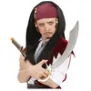 Perruque pirate homme Taille Unique