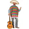 WIDMANN Déguisement Poncho Mexicain - Adulte