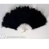 MisterFiesta Eventail en plumes noir - WIDMANN - 30cm - Intérieur
