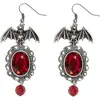 Boucles d'oreilles - Widmann - Chauve souris - Rouge - Halloween - Femme