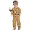 Déguisement Yuma, fils indien du chef - WIDMANN - 2/3 ans - Marron - Polyester - 3 éléments