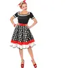 RueDeLaFete déguisement pin-up chic années 50 femme - m - noir - widmann 48342