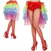 Vegaoo Widmann 49016 ? Fantasy Glitter Rainbow Tie on Bustle tütü, One Size