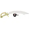 Widmann Cimeterre Pirate Avec Cache Oeil - Argent