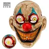 Masque clown avec les yeux écarquillés