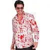 W WIDMANN MILANO Party Fashion - chemise pour homme, manches longues, chemise homme, déguisement Halloween