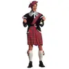 W WIDMANN MILANO Party Fashion - Costume écossais, kilt, jupe écossaise, costumes de carnaval