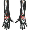 RueDeLaFete Paire de gants jour des morts - Femme