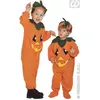 Déguisement Citrouille WIDMANN pour Enfant de 3 à 5 ans - Combinaison et Coiffe Orange