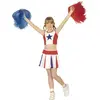 Déguisement pom-pom girl blanc enfant 11 à 13 ans