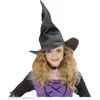 Chapeau de sorcière souple adulte horreur - WIDMANN - Accessoire de déguisement - Noir