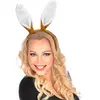 RueDeLaFete Oreilles de lapin marron - Adulte