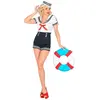RueDeLaFete W WIDMANN MILANO Party Fashion - Costume marin, Combinaison, Uniforme, Capitaine, Marin, Costumes de Carnaval