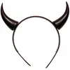 Widmann Serre-Tête Cornes De Diable - Noir - Halloween