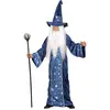 W WIDMANN MILANO Party Fashion - Costume enfant magicien, robe, chapeau, Carnaval, Fête à thème