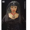 RueDeLaFete Coiffe Voile Araignée - accessoire Halloween