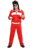 RueDeLaFete déguisement survêt sport années 80 rouge homme - xl - rouge - widmann 73384