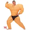 Widmann Costume Culturiste Gonflable - Multicouleur - Adulte - Intérieur
