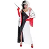 déguisement cruelle femme - s - noir - widmann 75761