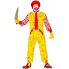 RueDeLaFete W WIDMANN MILANO Party Fashion - Costume Mc Killer Clown, combinaison, clown d'horreur, Halloween