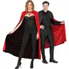 Widmann Cape Manteau Réversible - Non spécifié - Noir et Rouge - 130 cm - Mixte - Adulte