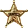 Étoile de Shérif Authentique   Badge Cowboy Far West