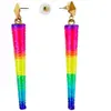 Widmann Boucles d'oreilles cones multicolores femme - Fluos - Taille unique