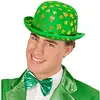 RueDeLaFete Chapeau Melon Jour de Saint Patrick avec trèfles