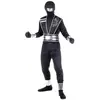 Widmann Déguisement Ninja Noir - Garçon 8/10 ans - 7 éléments
