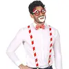 Widmann Set Père Noël : Lunettes - bretelles -  Noeud Papillon