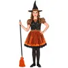 W WIDMANN MILANO Party Fashion - Costume enfant sorcière, robe, magicienne, Halloween, Carnaval