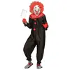 WIDMANN MILANO PARTY FASHION Combinaison Clown Tueur Noir/Rouge (42/44)