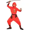 WIDMANN Déguisement du petit Ninja - Enfant - Taille 8/10 ans (126 à 138 cm)