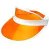Casquette à Visière - WIDMANN - Orange - Accessoire Costume - Style Rock and Roll - Années 80