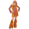 W WIDMANN MILANO Party Fashion - Costume Hippie, Robe, Flower Power, Fille Fleur, Costumes de Carnaval