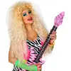 Widmann Perruque frisée surdimensionnée blonde - Femme
