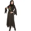 Widmann Déguisement de Sorcière Gothique - Mortisia - Adulte Taille : XL - 44/46