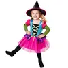 W WIDMANN MILANO Party Fashion - Costume enfant sorcière, robe, chapeau, magicienne, Halloween