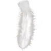 Widmann Plumes Blanches - Marque - Palette de dinde - 10cm - Sachet de 50