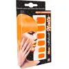 Faux ongles adhésifs - Widmann SRL - Orange fluo - Adulte - Intérieur