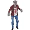 W WIDMANN MILANO Party Fashion - costume de loup-garou, chemise, t-shirt, pantalon, gants, masque, animaux, Halloween