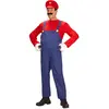 Widmann Déguisement De Plombier Rouge - Super Hydraulique - Homme
