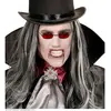 RueDeLaFete Widmann 09586 Lunettes de Vampire Noir/Rouge Taille Unique