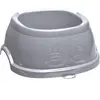 ZOLUX Ecuelle plastique antidérapante 3l n°5 gris pierre