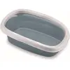 Stefanplast 1 X TOILETTE POUR CHIENS-CHATS SPRINT S10 blanc/acier 31 x 43 xh 14 cm