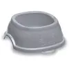 ZOLUX Ecuelle plastique antidérapante 0,6l n°2 gris pierre