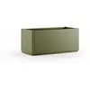 Stefanplast Bac a fleur Ethica rectangulaire 80 cm vert