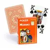 Modiano 300485 Jeu de Cartes de Poker Cristallo Orange