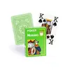 Jeu de cartes Modiano 100% plastique 4 index - Marque MODIANO - Vert clair