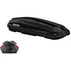 Coffre de toit 450L MENABO DIAMOND 450 DUO Noir-Brillant